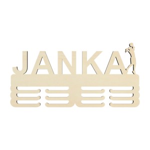 Medaillehalter mit dem Namen Basketball