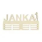 Vešiak na medaile s menom basketbal