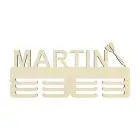 Vešiak na medaily s menom šipky 45cm