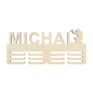 Medal hanger with name paintball 45cm