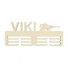 Vešiak na medaily s menom streľba 45cm