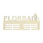 Vešiak na medaily s menom florbal 45cm