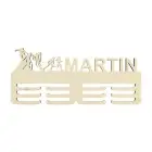 Vešiak na medaile s menom a komplikovaným motívom 45cm