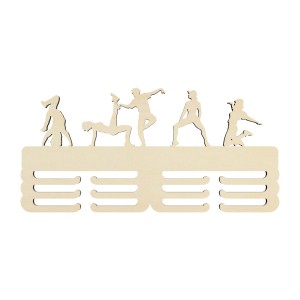 Wooden medal hanger Hip-Hop 45cm