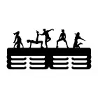 Drevený držiak maľovaný TANEC 45cm