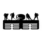 Drevený držiak maľovaný ľadový HOKEJ 45cm