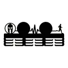 Holzmedaillenständer 55 cm auf 2 TRIFFT + Puls gemalt