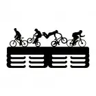 Holzhalterung bemalt Radsport 45cm