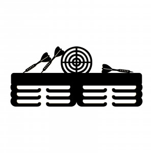 Holzhalter mit gemalten PILZEN 45cm