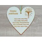 Wooden plaque 20cm - Home Blessing