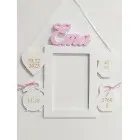 Drevený fotorámik darček pre bábätko