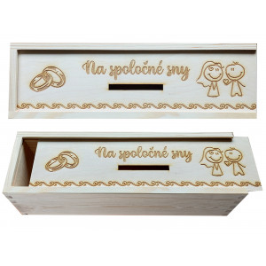 Mr. und Mrs. Natürliche Hochzeitsbox | LYMFY.sk | Hochzeitsverpackungen, Schachteln und Tabletts