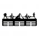 Holzmedaillenhaken gemalt 55cm EISHOCKEY BERG LAUFEN