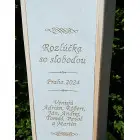 Drevený obal rozlúčka so slobodou