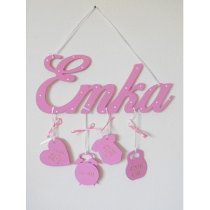 Gift for granddaughter color pink