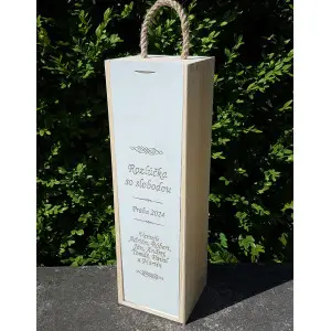 Wooden case farewell to freedom