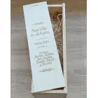 Drevený obal rozlúčka so slobodou