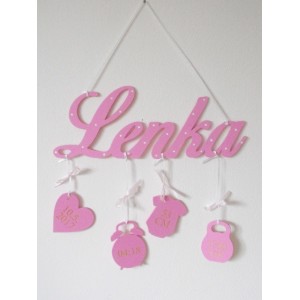 Geschenk für das Enkelkind Farbe Rosa 2