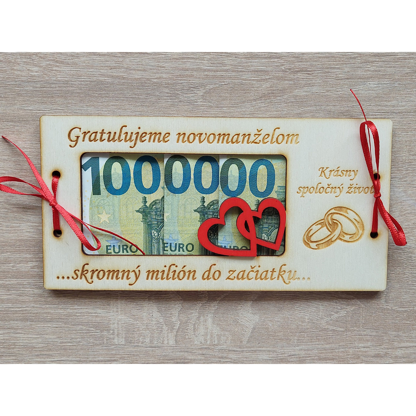 Gratulačná obálka na peniaze 20x10cm | LYMFY.sk | Tabuľky na peniaze