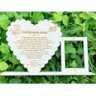 Stand heart as a thank you mom 33cm