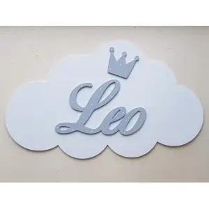 Name on the cloud width 50cm Basket 2