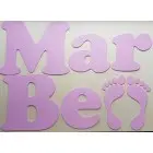 Logo letters and symbol height 20cm