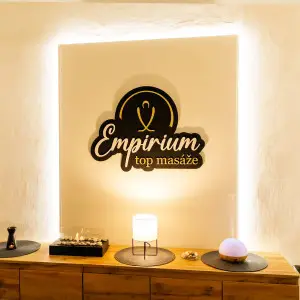 Logo mit komplizierterem Design Breite 80cm 2