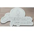 Logo mit komplizierterem Design Breite 80cm