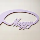 Unendlichkeitslogo mit dem Namen Breite 80 cm