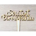 Tortový zápich Sviatosť Birmovania 15cm