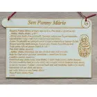 Marienbild - 26x17cm