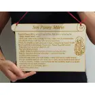 The Dream of the Virgin Mary - sheet 26x17cm