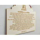 Gebet für die Familie - Tabelle 23x21cm