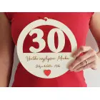 Narodeninová medaila 20cm