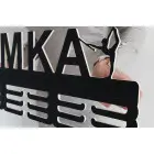 65cm drevený vešiak na medaile maľovaný - mažoretka