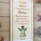 Holzkiste für Geld Erste heilige Kommunion 20x10cm