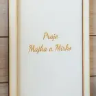 Wooden envelope for modest million 20x10cm