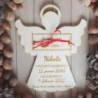 Darček na KRST výška 25cm ANJELIK