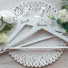 Hochzeitskleiderständer 2 Stück WEISS