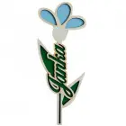 Thank you flower with a message Snowflake 40cm