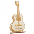 Musikalisches Geschenk mit Seele GITARRE mit Ständer