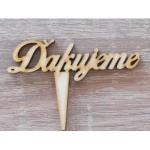 Ďakujeme zapich 18x70mm