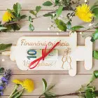 Geschenkkarton Finanzspritze 23x11cm