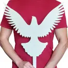 Altardeko Taubeneinlage 40cm