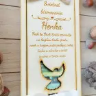 Holzgeldumschlag Sakrament der Firmung 20x10cm