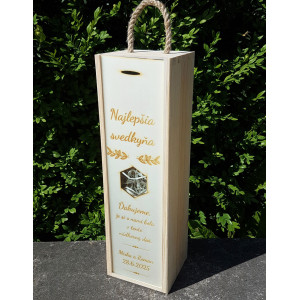 Beste Trauzeugengeschenk-Weinverpackung