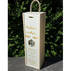 Hochzeitsverpackungen aus Holz