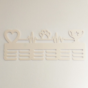 Vešiak na medaily pre PSÍKA 55cm prírodný 2