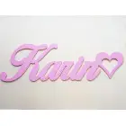 copy of Holzname an der Wand Breite 80 cm - Milanko