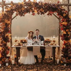 Wedding sign Mr and Mrs 2